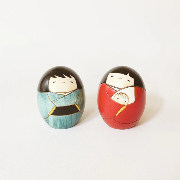 2-pc Kokeshi Nativity Set – Kokeshi Designs