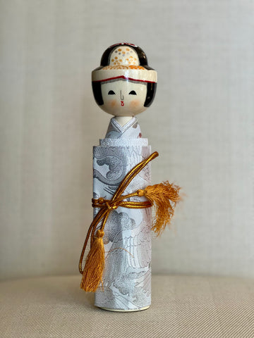 Sayonara White Kokeshi