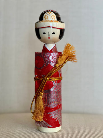 Sayonara Red Kokeshi